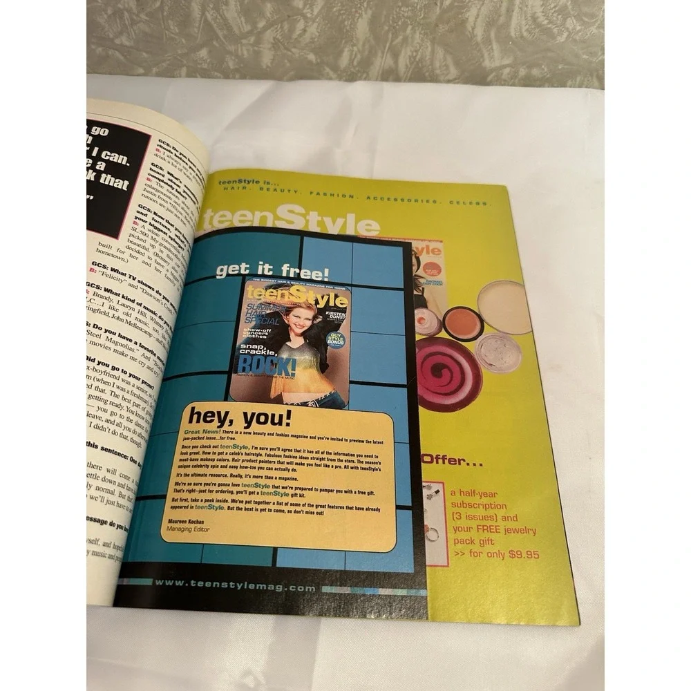 BRITNEY SPEARS 2000 Unofficial Fan Club Magazine Collector's Edition RARE